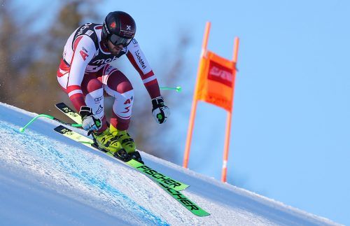 Daniel Hemetsberger war als Sechster bester ÖSV-Läufer im Abfahrtstraining. gepa
