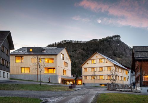 Das Projekt „Tempel 74“ in Mellau erhielt den Staatspreis.  Tempel 74