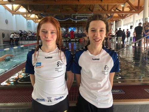 Das SC-Bregenz-Duo Anabel Huth (l.) und Maria Höfle. Verband