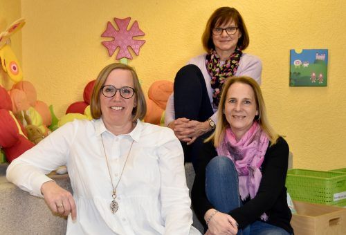 Das Team der Bibliothek in Rankweil: Elke Moosbrugger, Karin Breuß und Karin Jochum (v.l.). Marktgemeinde Rankweil