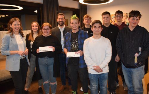 Der Lehrlingsstammtisch stieß bei den Jungendlichen auf großes Interesse. Stadt Bludenz