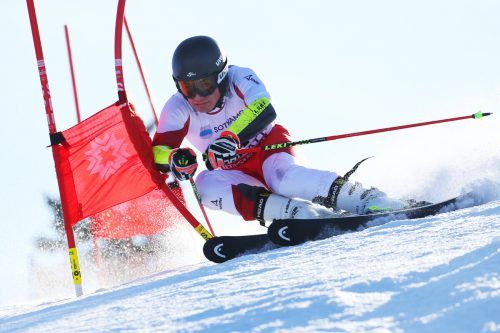 Der Mellauer Jakob Greber erzielte die Tagesbestzeit in der Qualifikation des Parallel-Slaloms. GEPA
