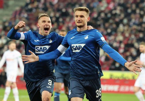 Der Steirer Stefan Posch (r.) traf beim 1:0-Sieg für Hoffenheim in Köln. gepa