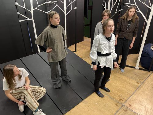 Die BORG-Egg-Bühnenspielgruppe präsentiert eine Komödie von William Shakespeare. Die Premiere findet morgen, Freitag, in der Aula der Schule statt. me