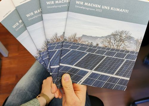 Die Broschüre mit dem gesamten Umweltprogramm gibt es im Bürgerservice sowie online. Stadt Feldkirch
