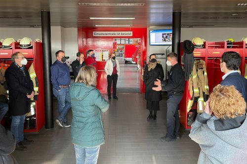 Die Dornbirner Stadträte nutzten die Sitzung, um sich über die Lage der freiwilligen Feuerwehr zu informieren. STD