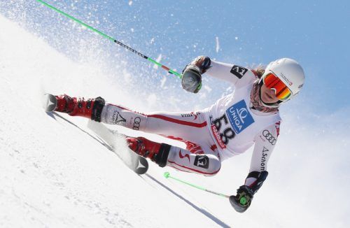 Die ehemalige Alpinfahrerin Sonja Gigler startet erstmals im Skicross-Weltcup. gepa