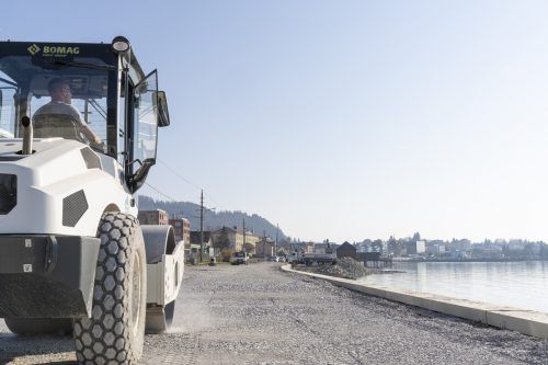 Die einstige Betonpromenade wurde deutlich verbreitert.