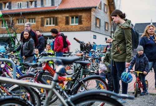 Die Fahrradbörse bietet auch einen Markt für gebrauchte Räder an. Markus Gmeiner/Julian Keick