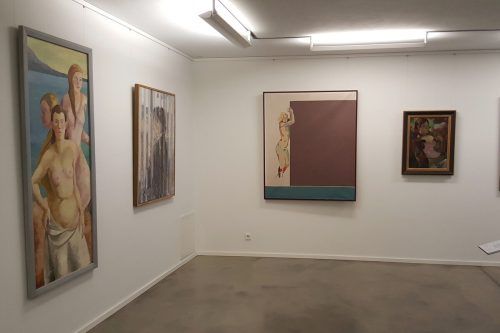 Blick in die Kabinettausstellung „Die Frau“.