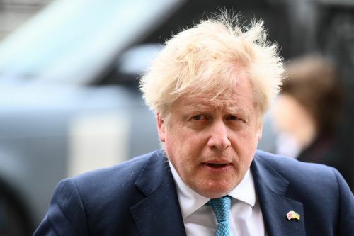 Die „Partygate“-Affäre hatte Boris Johnson schwer unter Druck gesetzt.  AFP