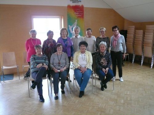 Die Tanzgruppe des Seniorenbund Höchst. SB Höchst