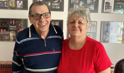 Edeltraud und Karlheinz Fellner sind verliebt wie am ersten Tag.
