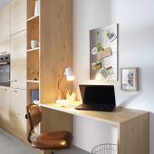 Die Küche als geeigneter Ort für das Homeoffice