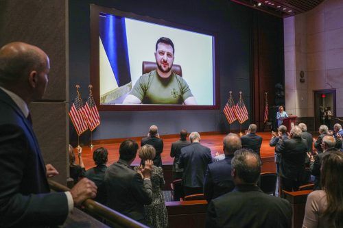 Eine Rede vor beiden Kammern gilt als besondere Ehre. AP