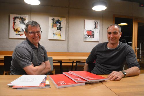 Feuerwehrkommandant Dietmar Hollenstein (links) und sein Stellvertreter Florian Kremmel sind ein eingespieltes Team. bvs (2)
