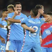 Atlético jubelt