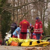 Schwerst verletzt