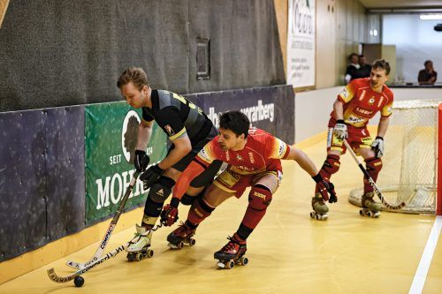 Gegen Wimmis überzeugten die Rollhockeyspieler des RHC in der Stadthalle. RHC