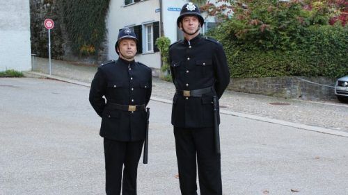 Gobbel (Alexander Rapaic) & Blunt (Jürgen Rainer) sind ein amüsantes Gespann. SPIELKREIS GÖTZIS