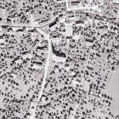 Mit der Kirche ums Dorf. Das 1950er-Jahre-Luftbild-Quiz