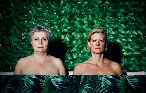 Helga Podress und Maria Fliri als Elisabeth und Franziska im „Aberland“ caro Stark
