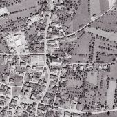 Mit der Kirche ums Dorf. Das 1950er-Jahre-Luftbild-Quiz