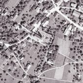 Mit der Kirche ums Dorf. Das 1950er-Jahre-Luftbild-Quiz