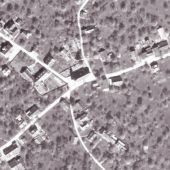 Mit der Kirche ums Dorf. Das 1950er-Jahre-Luftbild-Quiz