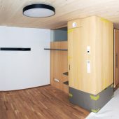 Neues Pflegeheim aus Holzmodulen