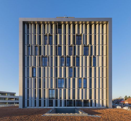 i+R stellte das neue Wohnquartier „Midori“ im Kreuzlinger Zentrum vor Plan fertig. Entwickelt wurde es nach den Plänen der Kreuzlinger air architekten AG.  Guido Kasper