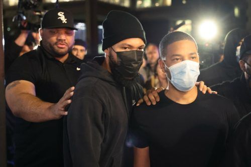 Jussie Smollett bleibt auf freiem Fuß, bis über seine Berufung entschieden ist. AFP