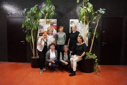 Koordinatorin Doris Schütz und ein Teil ihres Reiseteams trafen sich kürzlich in Feldkirch. EST