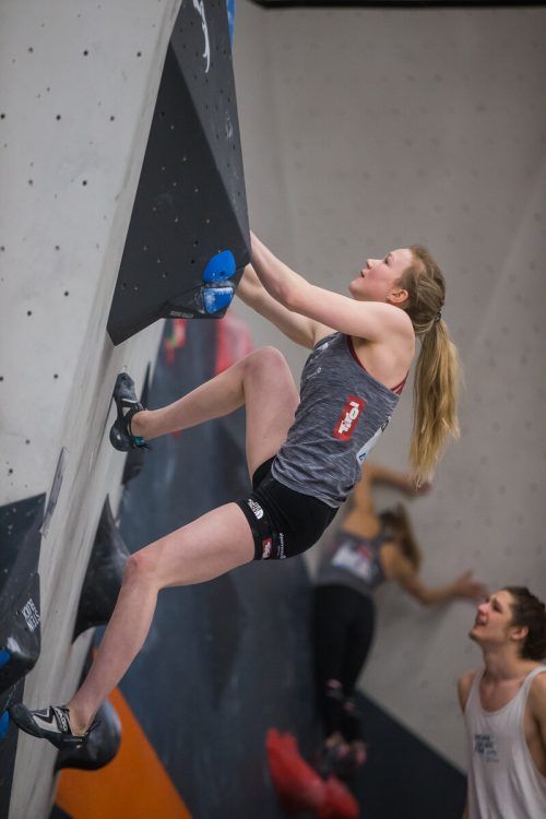 Lea Kempf verpasste als Vierte haarscharf den Podestplatz im Austria Cup. Steurer