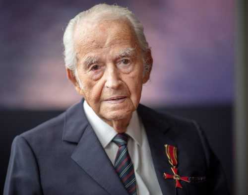 Leon Schwarzbaum überlebte drei Konzentrationslager.  dpa
