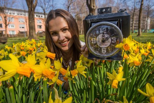 Lisa aus Feldkirch freut sich schon auf die Sommerzeit. VN/Steurer