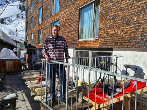 Markus Kegele hat mit seinem Hotel Mondschein schon mehrere Umwelt- und Klimapreise gewonnen. VN/JUN