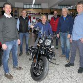 Neues Schulungsmotorrad für die Landesberufsschule Bludenz