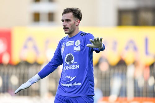 Maximilian Lang steht wieder im Tor des FC Dornbirn. gepa