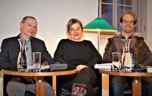 Meinrad Ziegler, Maria Hofstätter und Simon Burtscher.  YAS/7