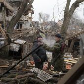 Russland schießt sich auf Städte ein