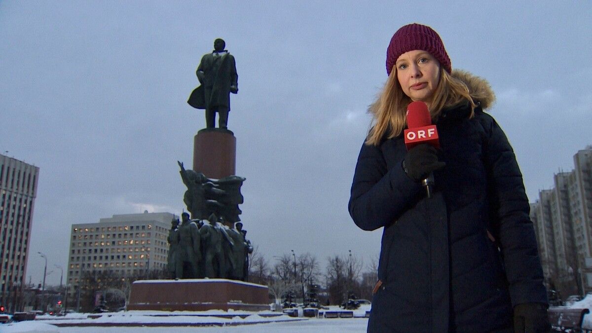 Miriam Beller berichtete für den ORF direkt aus Moskau.