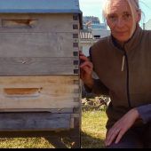 Mit den Bienen seit der Kindheit eng verbunden