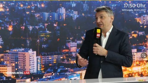 ÖGK-Generaldirektor Bernhard Wurzer war zu Gast bei Vorarlberg LIVE.