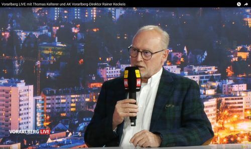 RAiner Keckeis warnt vor stark steigenden Lebenshaltungskosten.