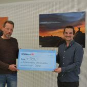 4500 Euro für Infrastruktur in den Alpen