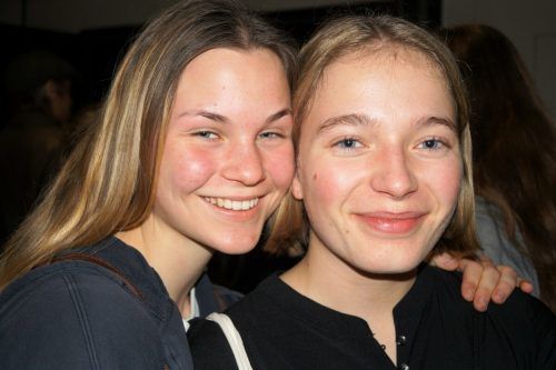 Rosalie Maier und Maya Hämmerle.