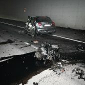 Tödlicher Aufprall gegen Betonwand