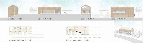 So soll das neue Gasthaus mit dem Namen „Bazora Stüble“ künftig aussehen.  Atelier Raggl bauplanungs gmbh
