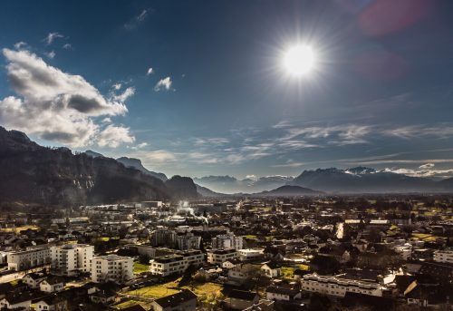 Blick auf Dornbirn: In der größten Stadt des Landes leben bereits über 51.600 Menschen. VN/STEURER
